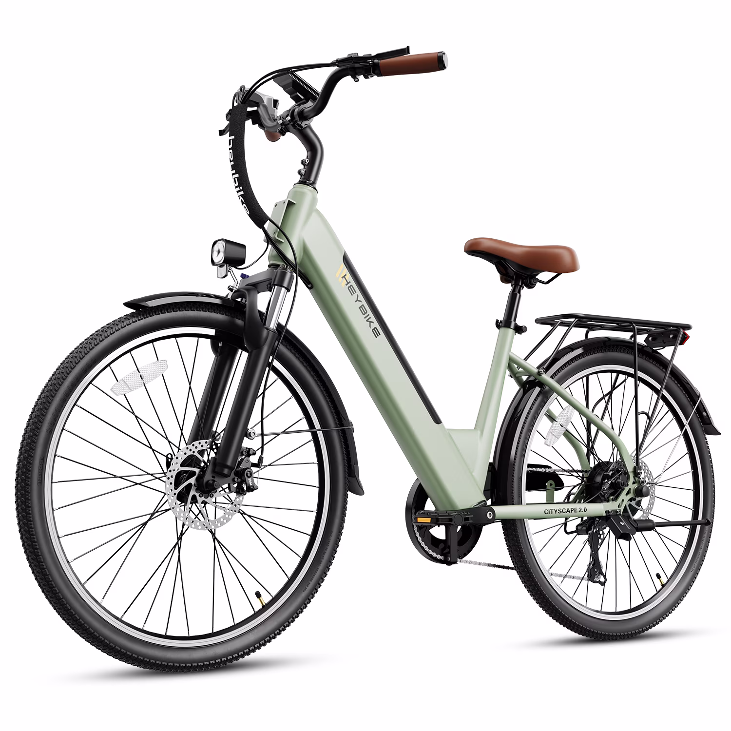 Heybike Cityscape 2.0 26in Electric Bike, 500W, 36V 13Ah