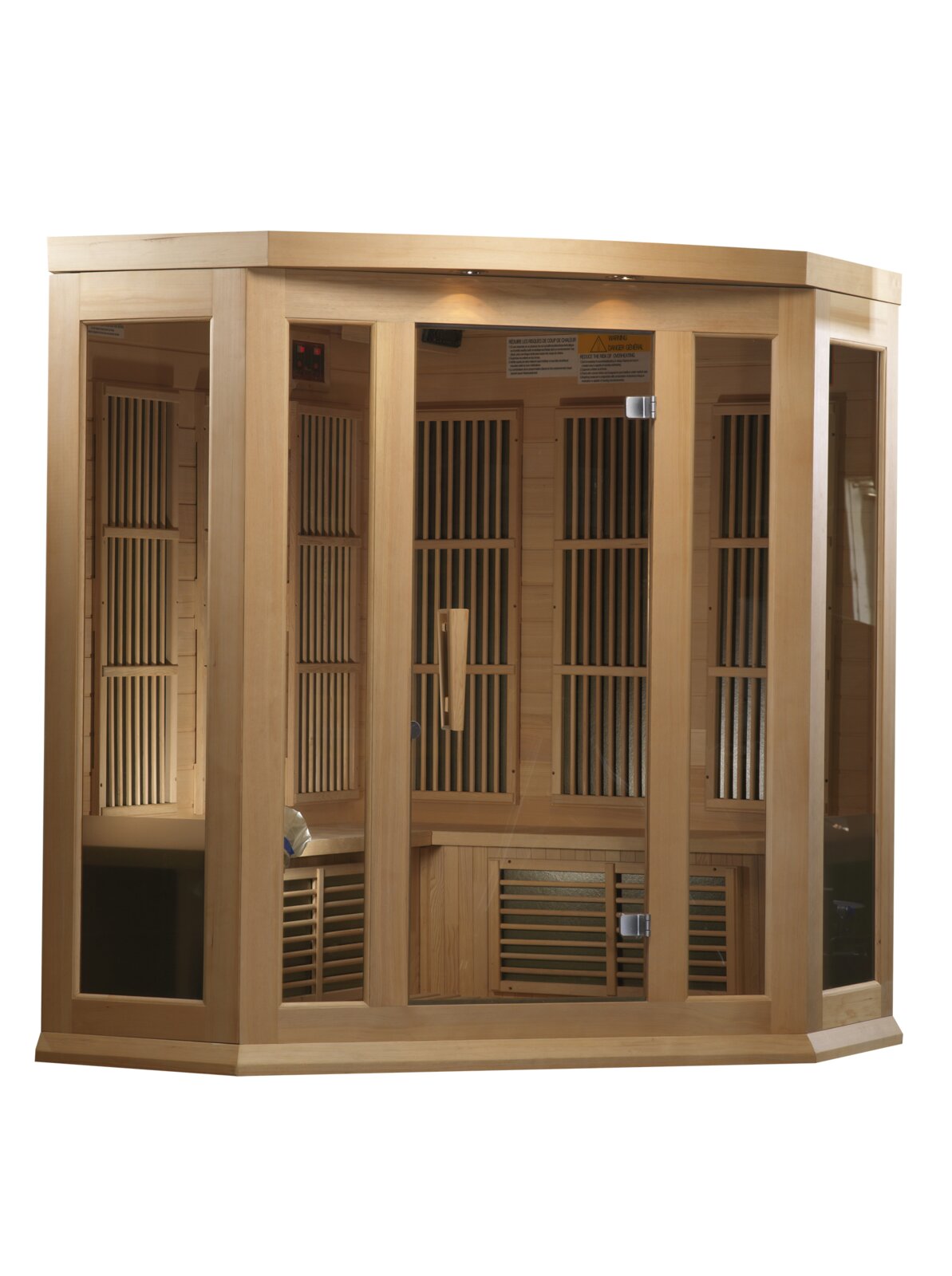 Dynamic Infrared Maxxus 3 - Person Indoor FAR Infrared Sauna in
