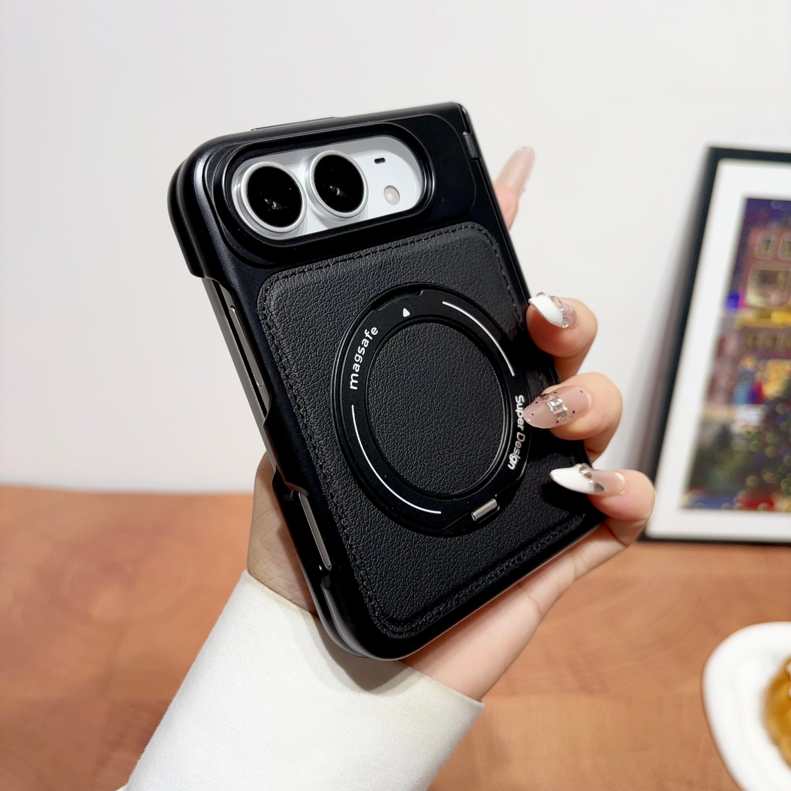 iPhone Duo Protective Case Kickstand - back view