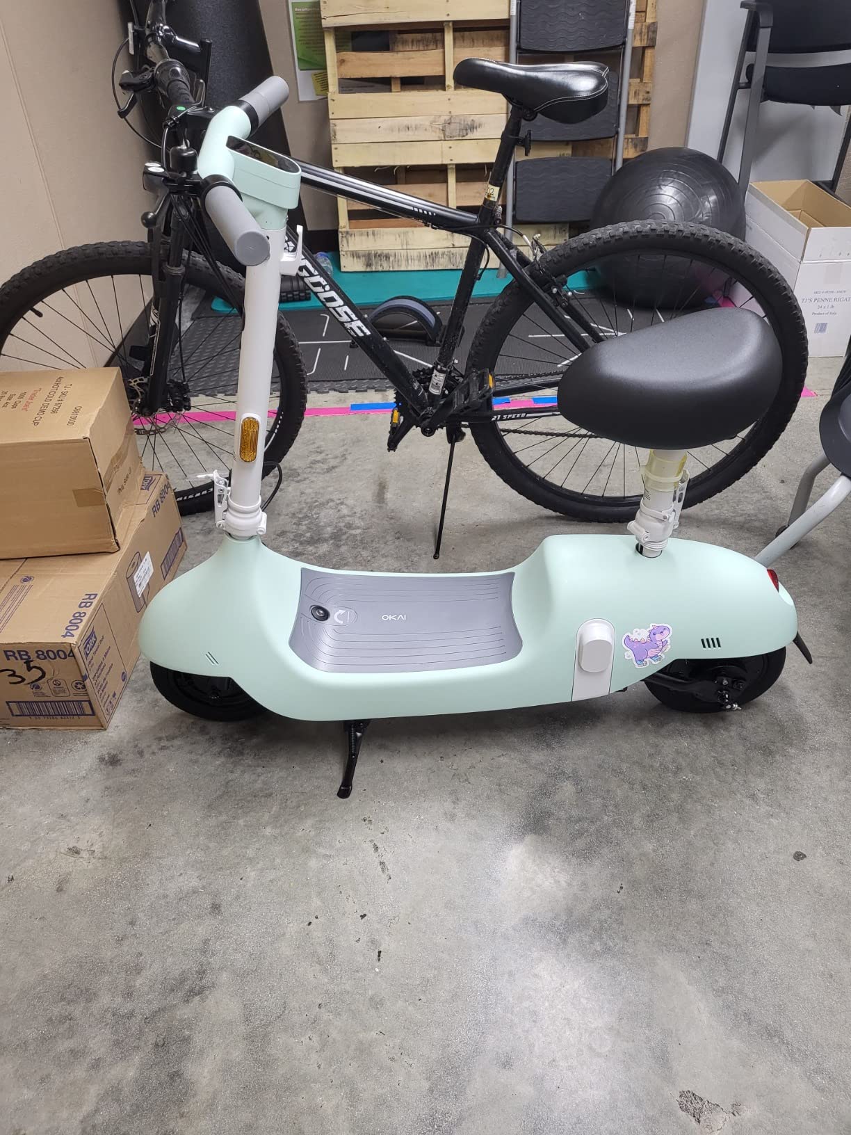 Electric Scooter with Seat