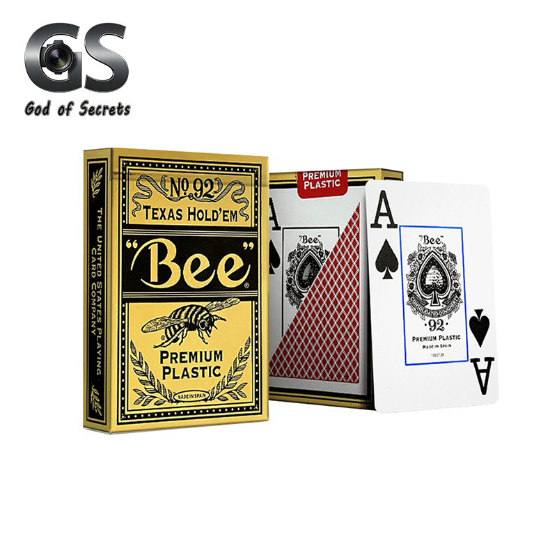 Bee Barcode Cards Plastic Texas Hold’em Wide Cards