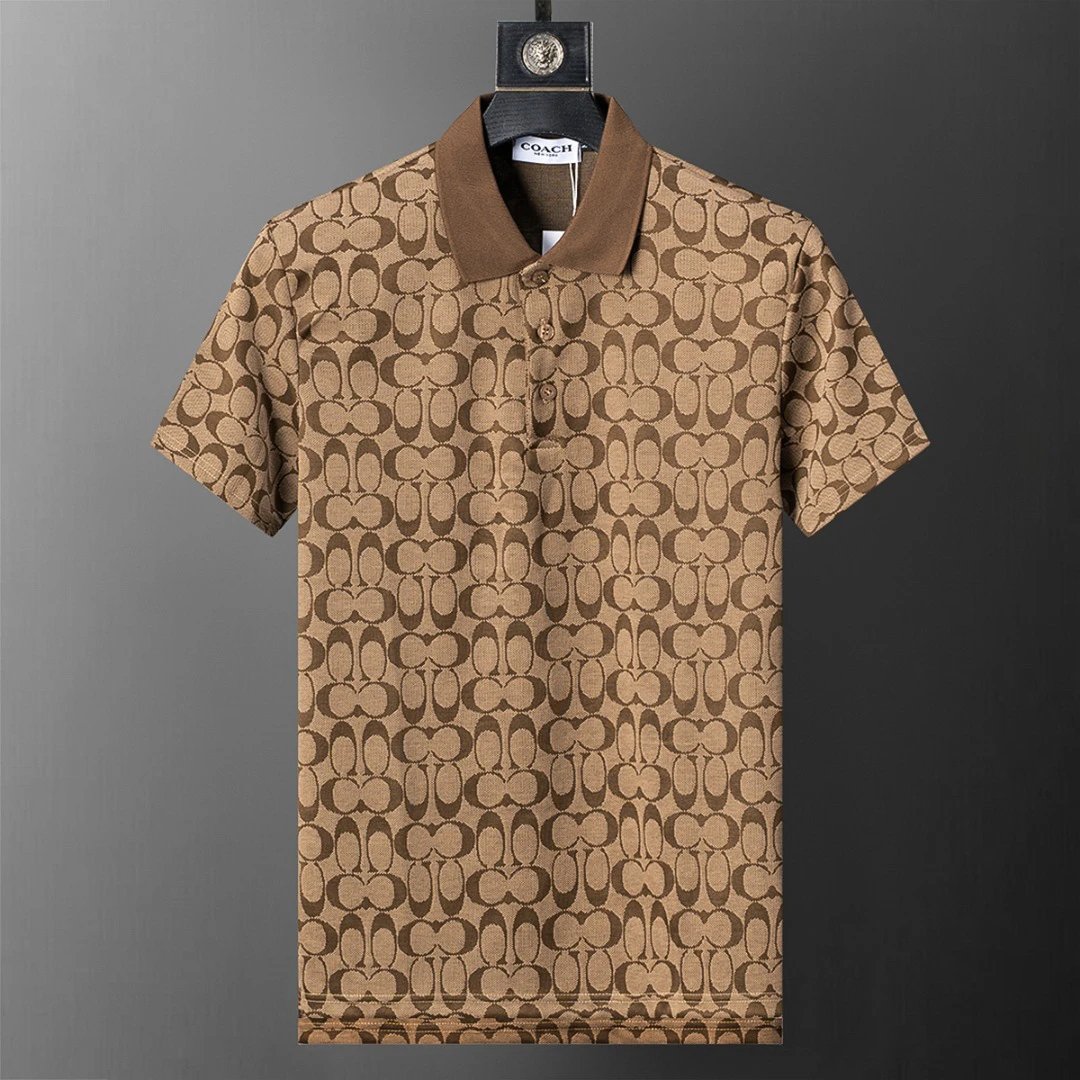 Men's Signature Jacquard Polo & Shorts Set