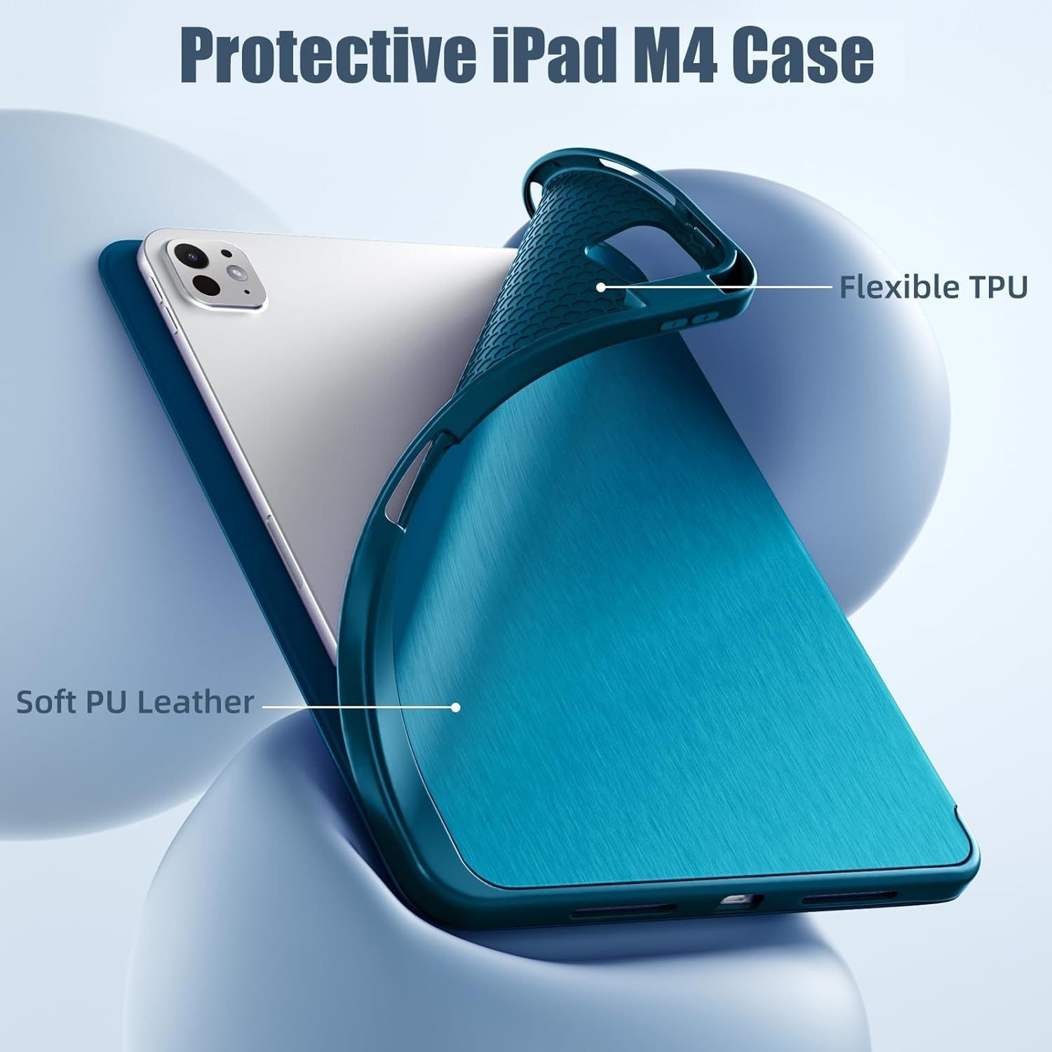 iPad 10 Gen Protective Case TPU - back view