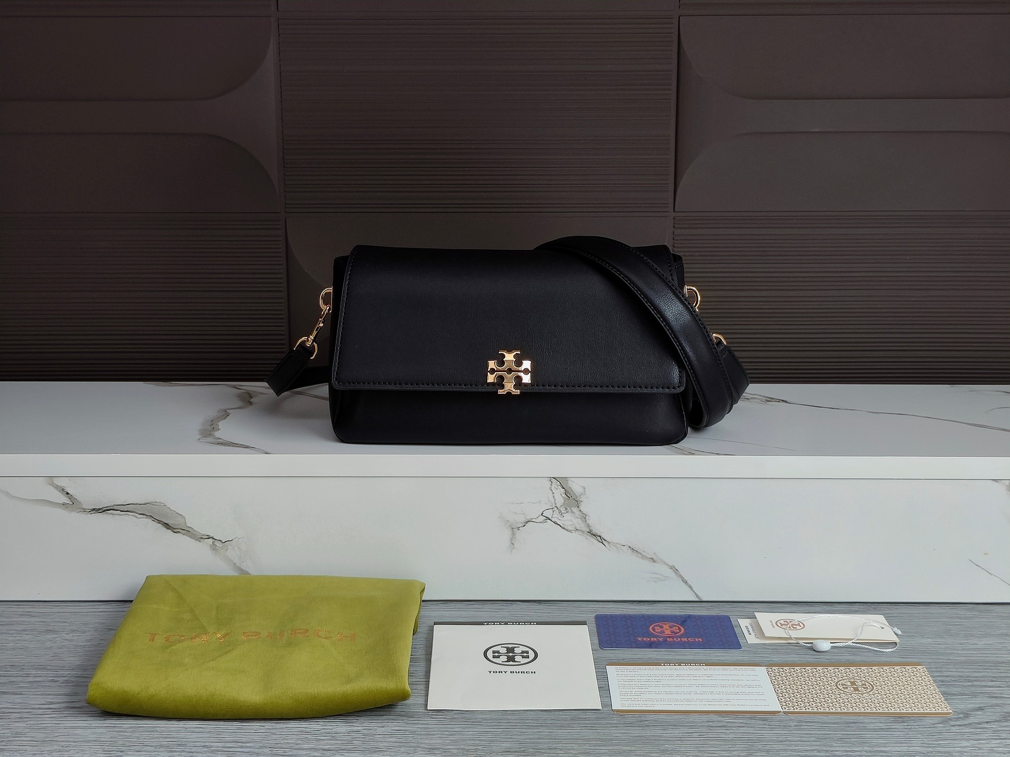 Tory Burch Charlie Flap Shoulder Messenger Bag