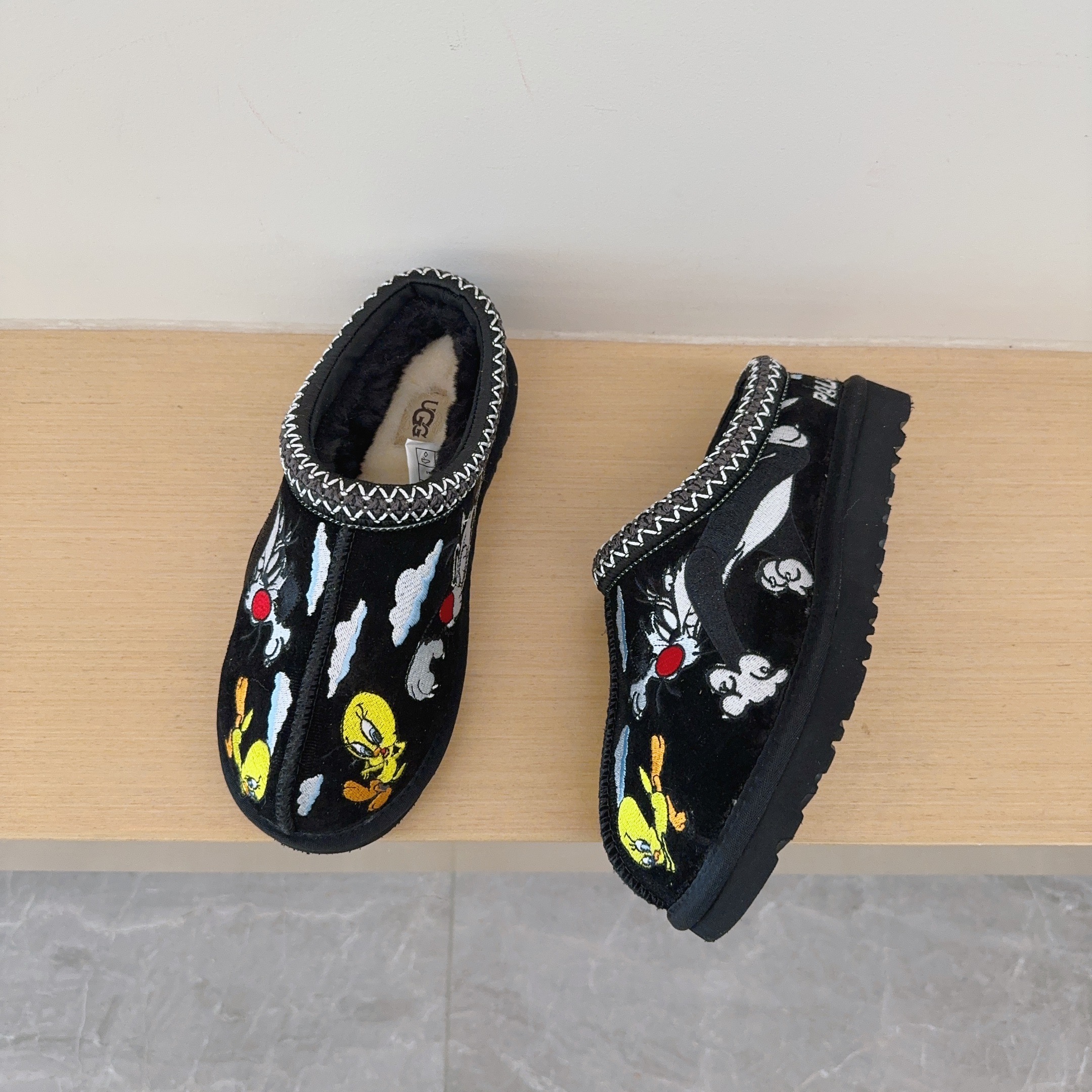 Cartoon Embroidered Collaboration