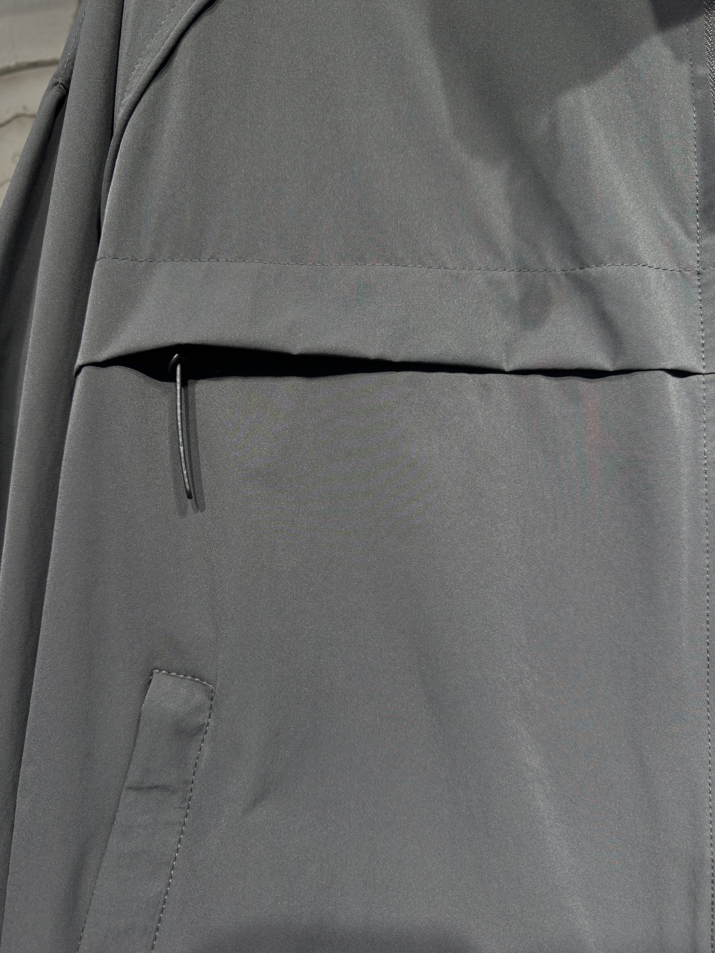 Acne Studios Cropped Stand‑Collar Windbreaker Jacket