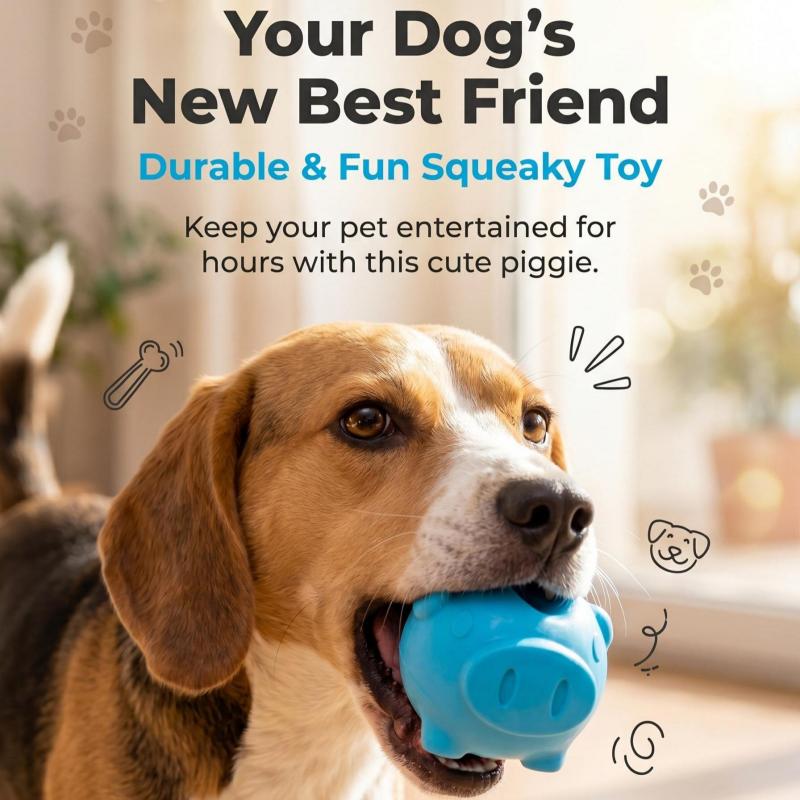 Dog Squeaker Ball