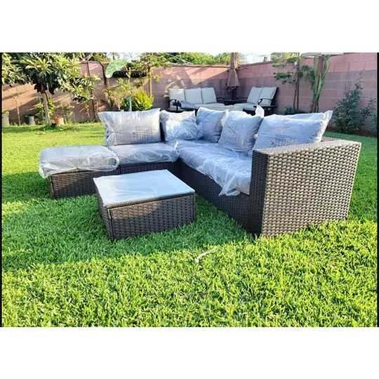 5 PATIO SET WICKER Modular Sofa