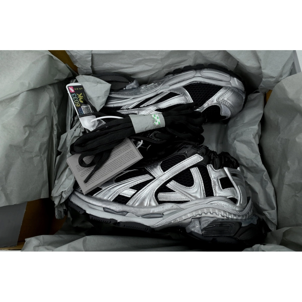 Balenciaga Runner Black Silver 853223 WRNLD 1125（LED） - ogsneaker