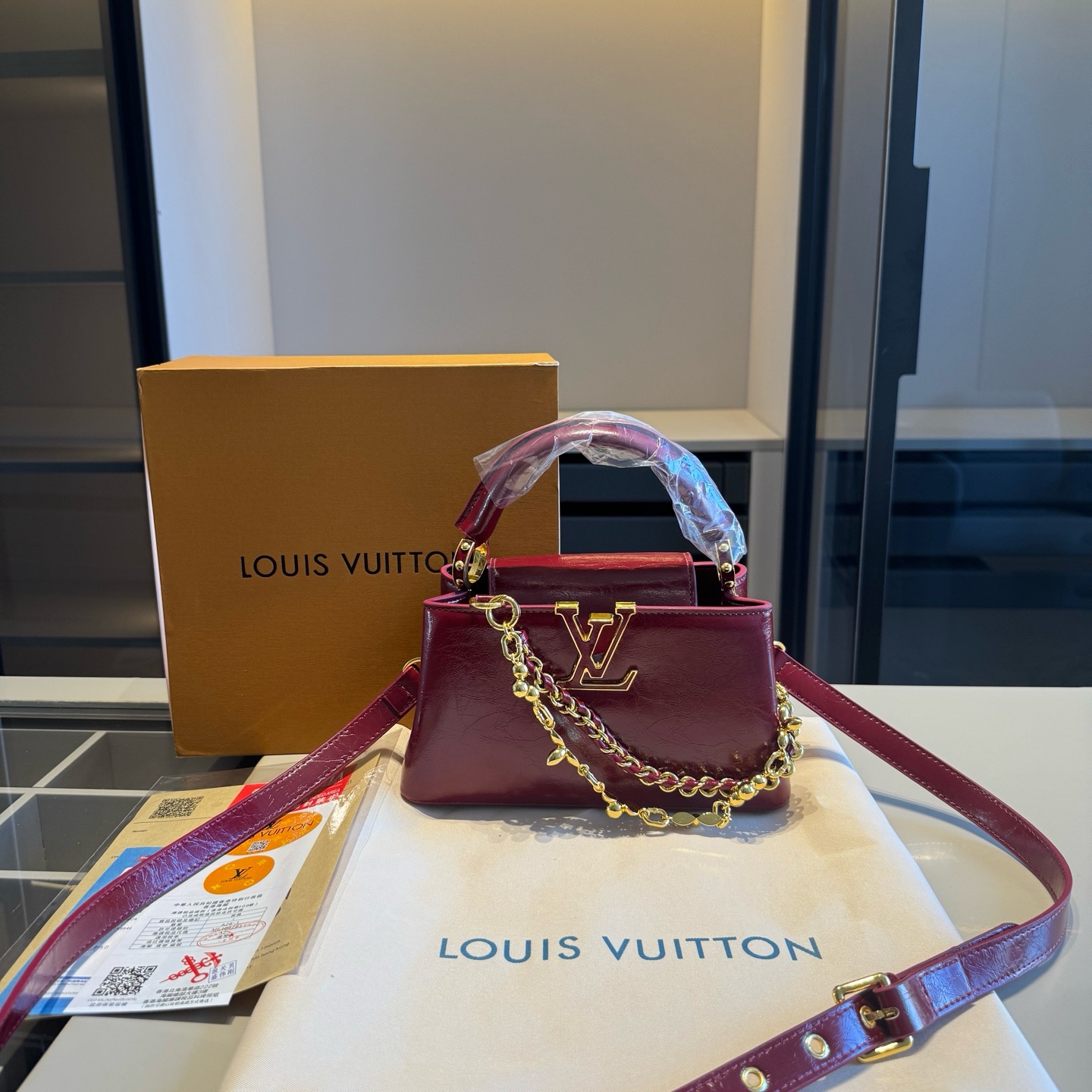 LV Capucines Mini Handbag