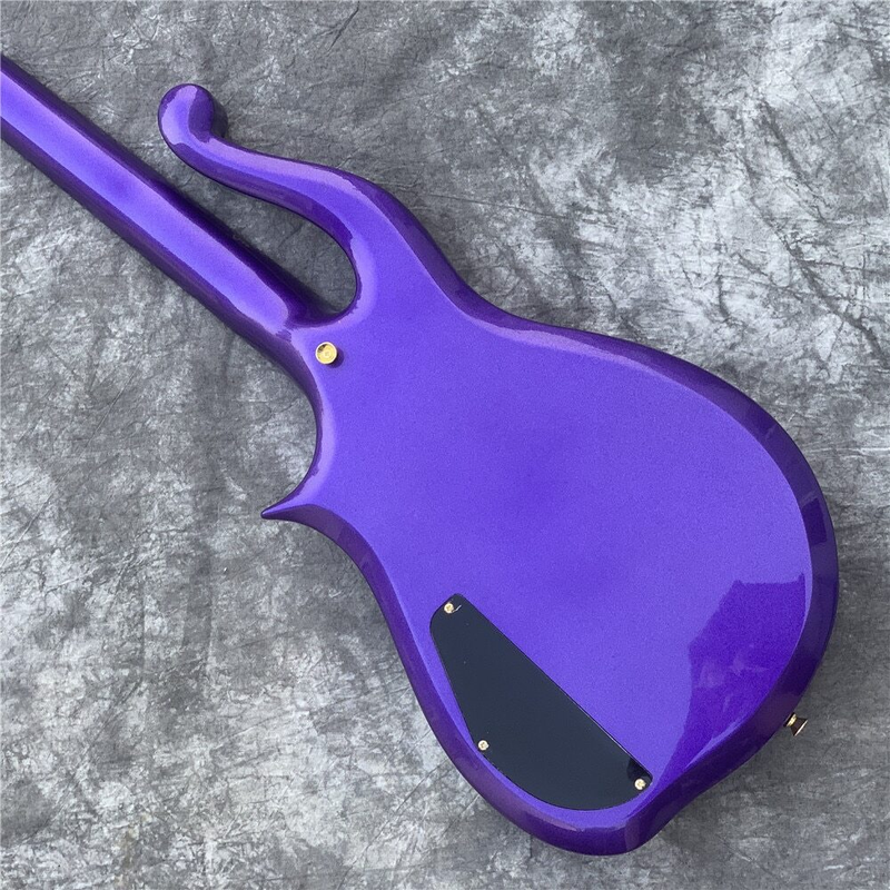 New Super Rare Prince Cloud Sparkling Pearl Purple Right-Handed Electric Guitar