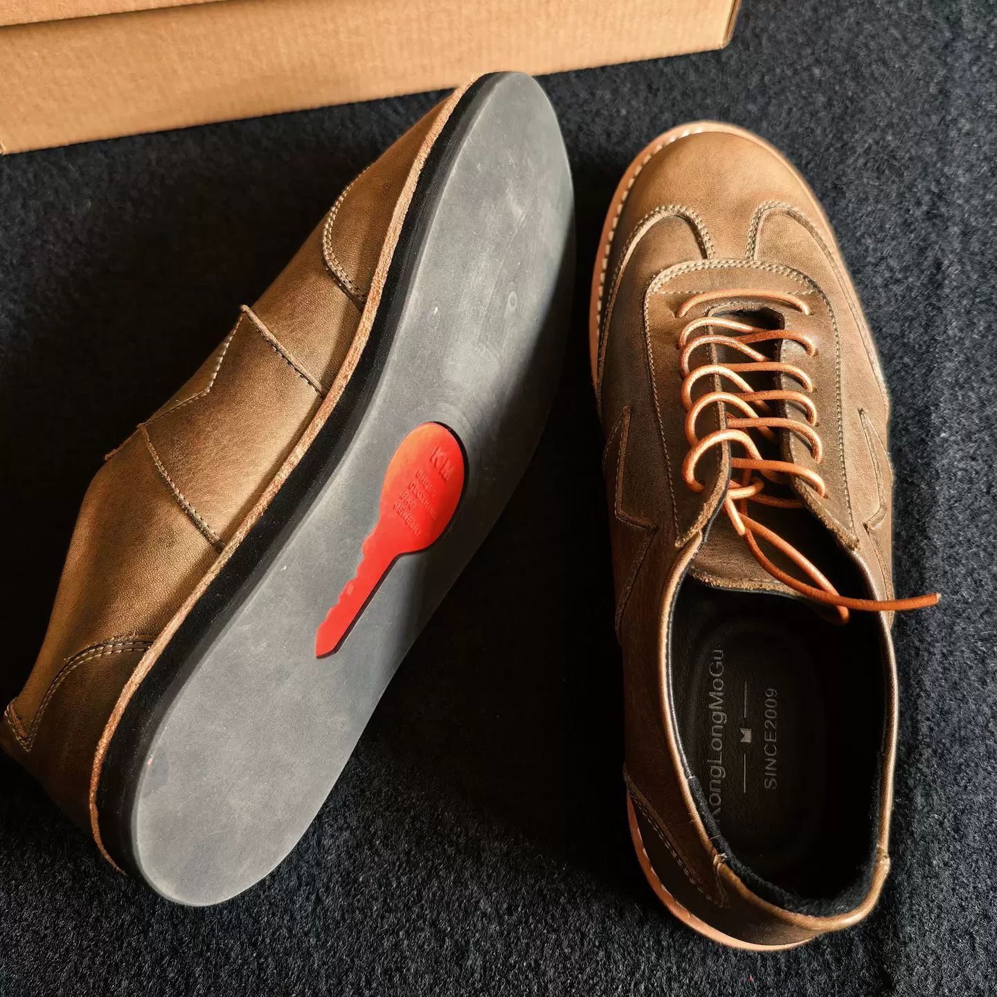Women's shoes low-top tie backspring