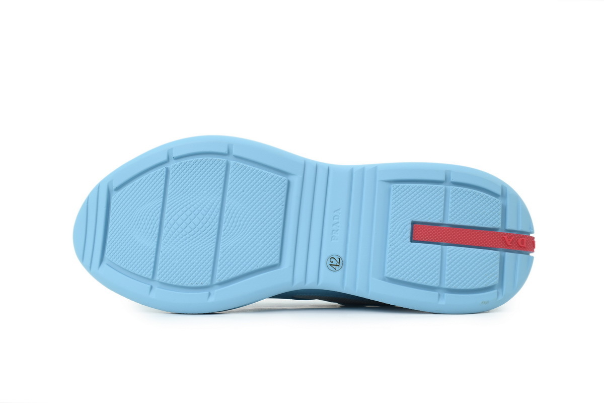 Prada America's Cup sneakers Blue white