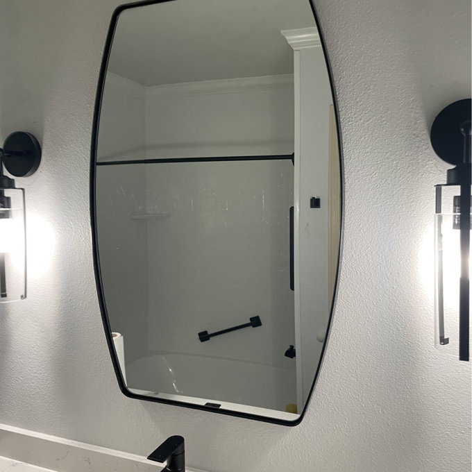 Irregular Metal Wall Mirror
