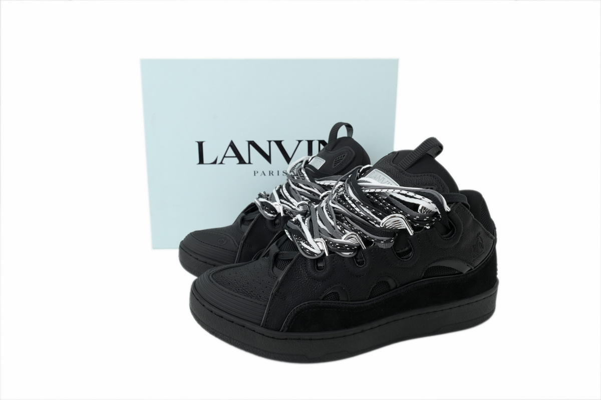 Lanvin Curb Sneakers Black