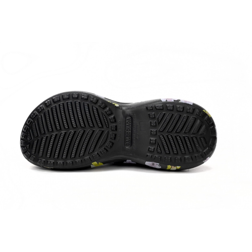 BALENCIAGA Pool Croc Watermark Black 677389 W1S8G 6556 - ogsneaker