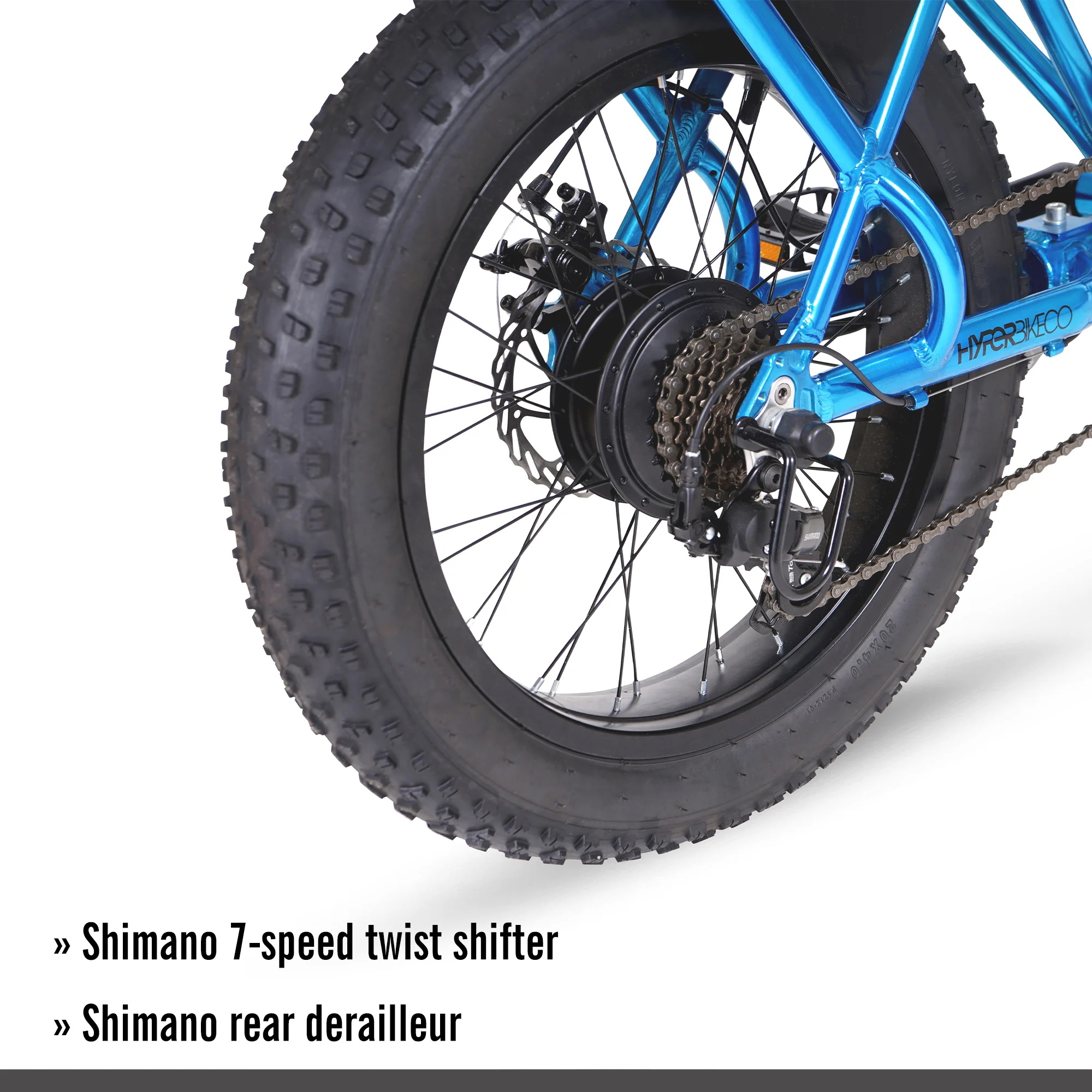Hyper Ultra 40 20in Electric Bike, 250W, Matte Black
