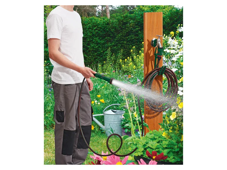 PARKSIDE® Set de tuyau d'arrosage pour terrasse, 7,5 m, 3/8