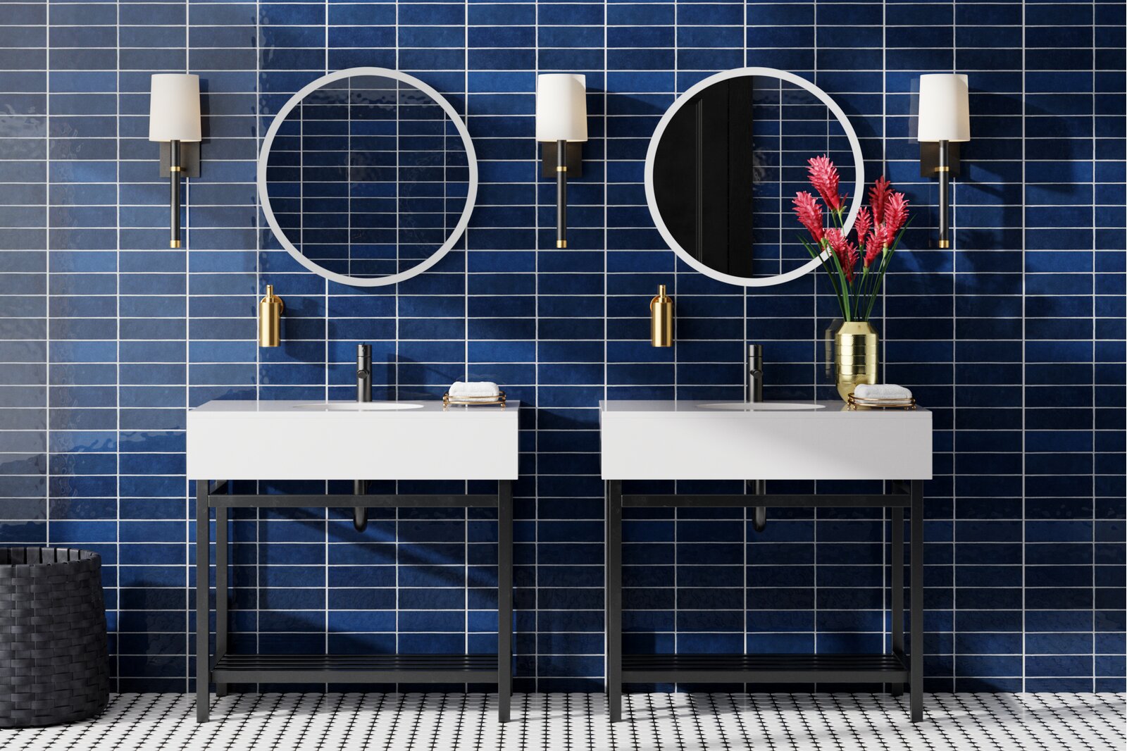 Whittier 36” Single Bathroom Vanity Set