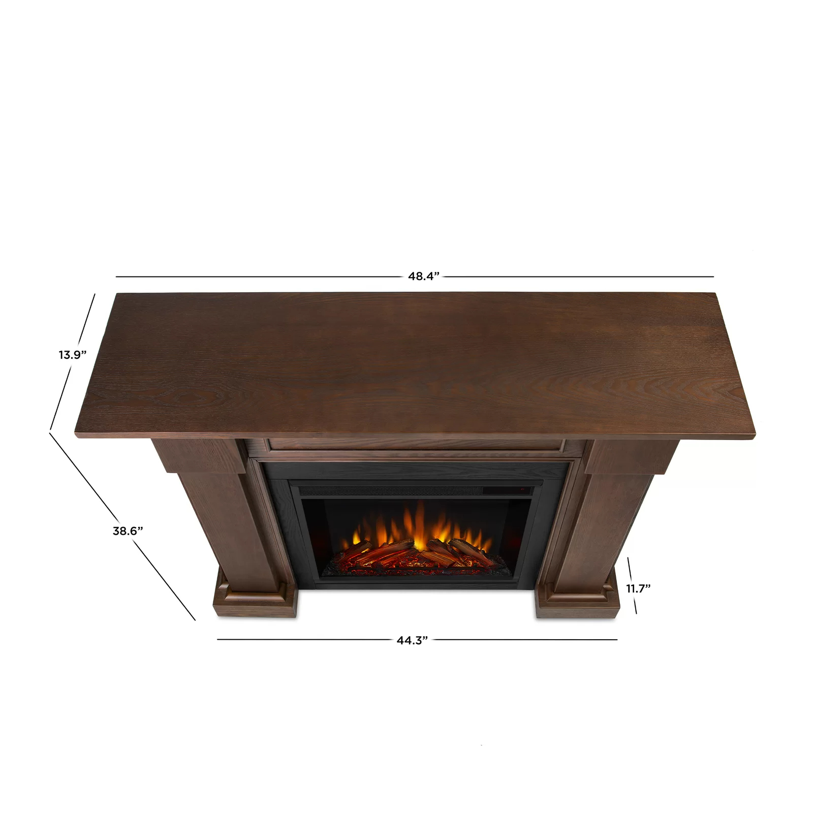 Hillcrest 48.4'' W Electric Fireplace