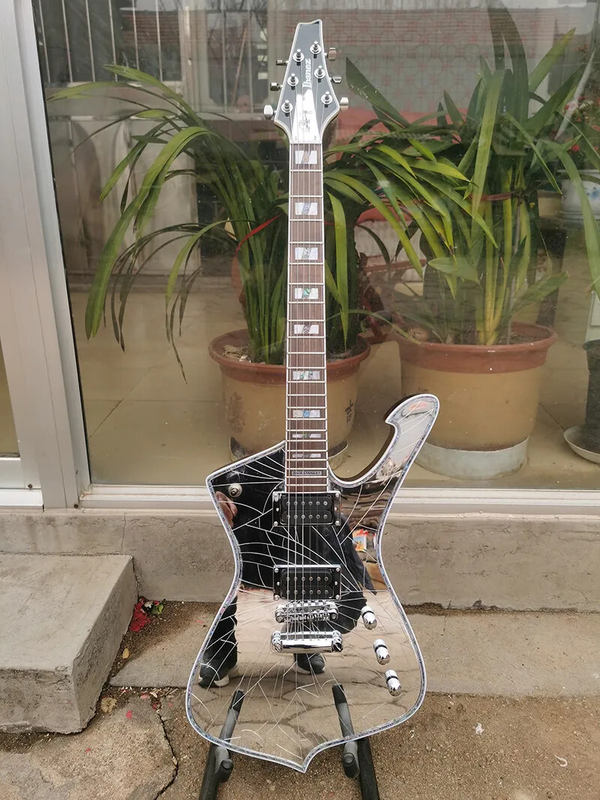 Domestic PAUL STANLEY Signature High Quality Electric Guitar Mirror Guitar Body