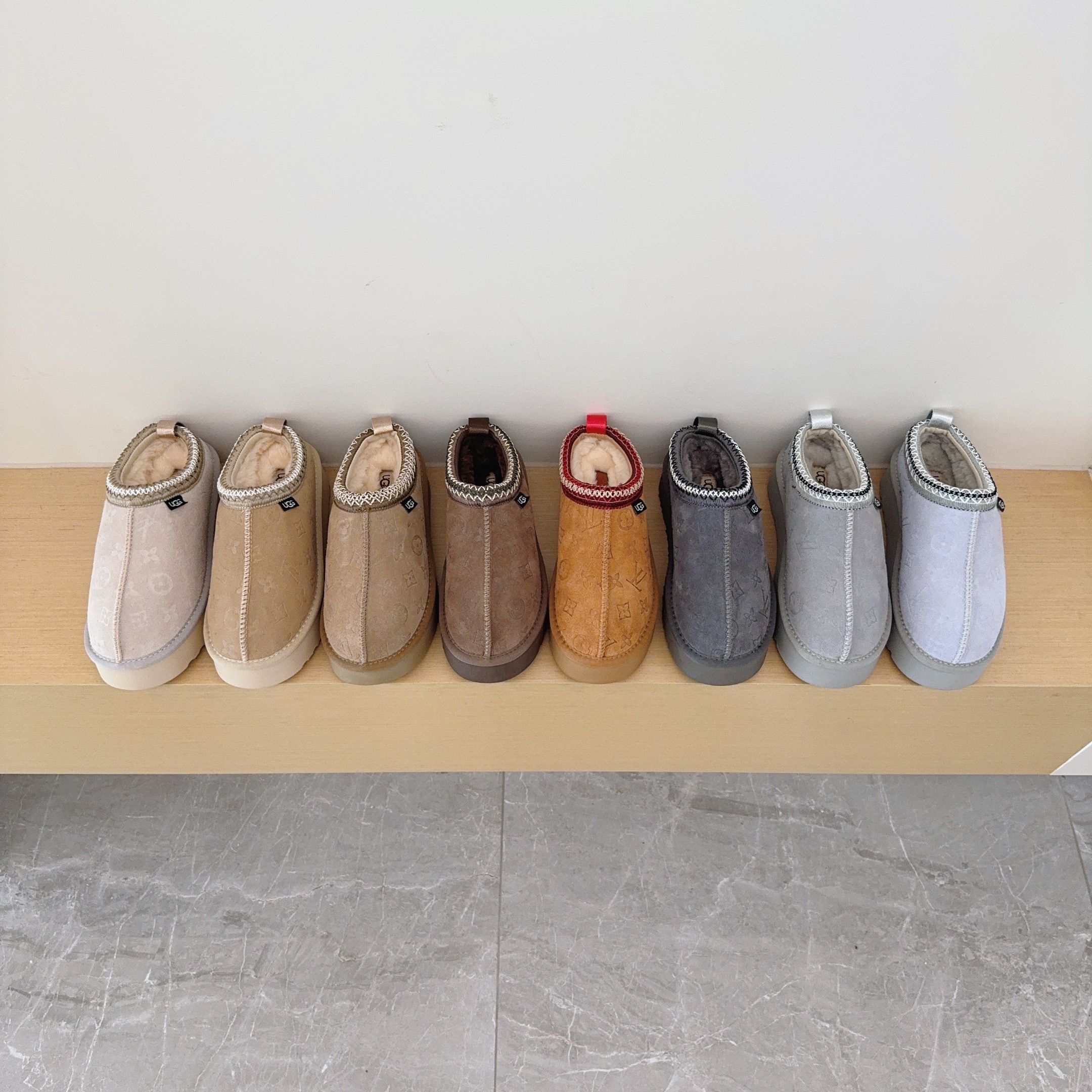 UGG Kids Collaboration Series Platform Ethnic Pattern