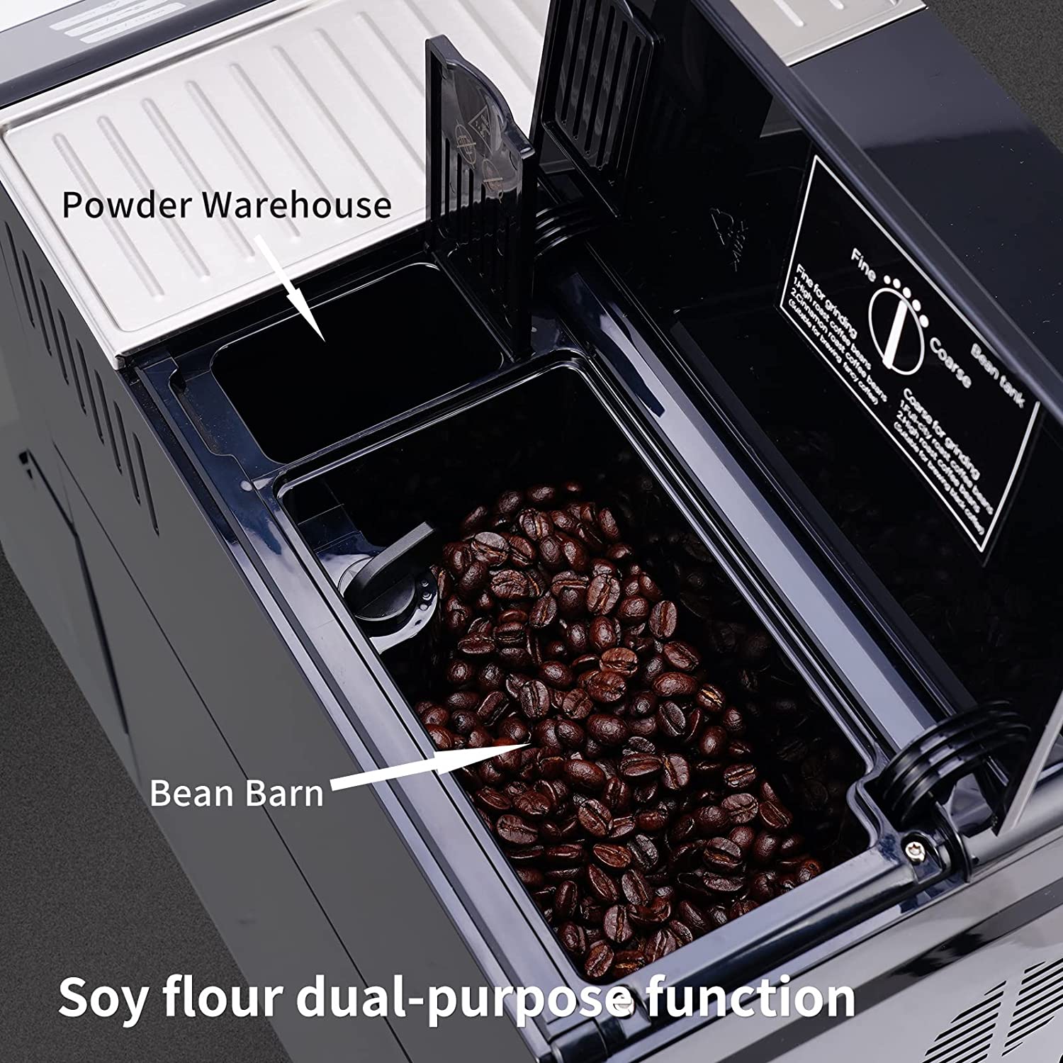Super Fully Automatic Espresso Coffee Machine With Bean And