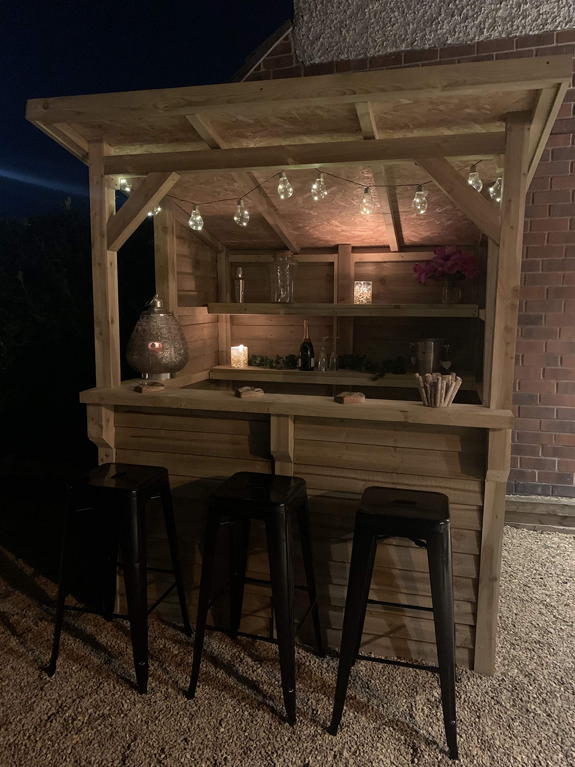 Wooden Garden Bar