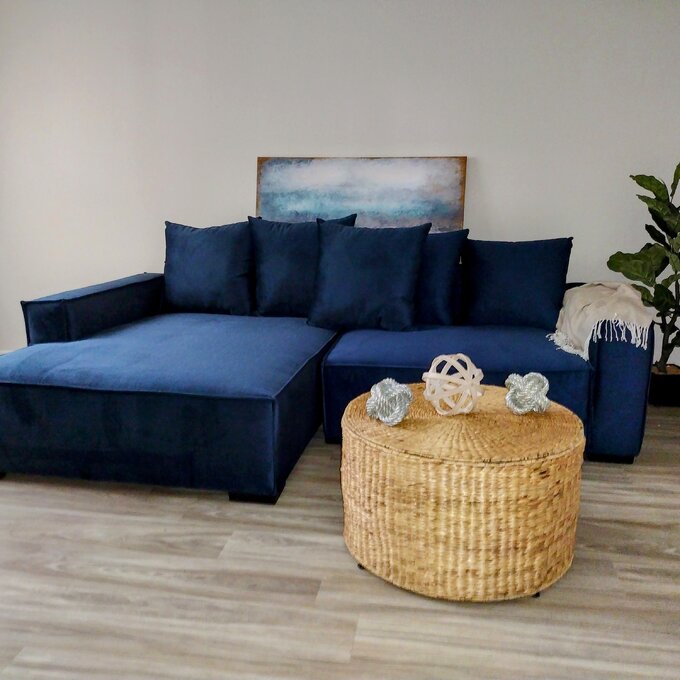 Madison 2 - Piece Upholstered Chaise Sectional