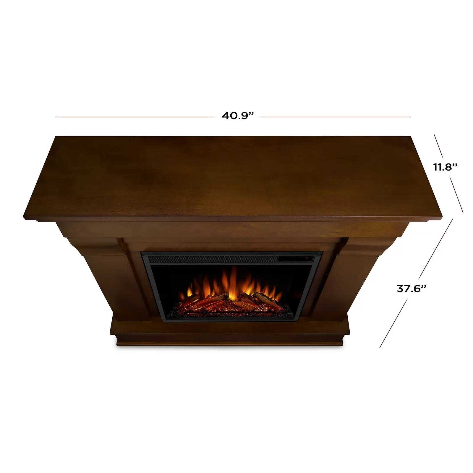 Chateau 40.94'' W Electric Fireplace
