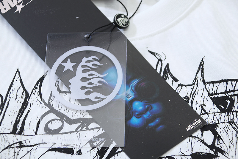 Hellstar Links Graphic T-Shirt White