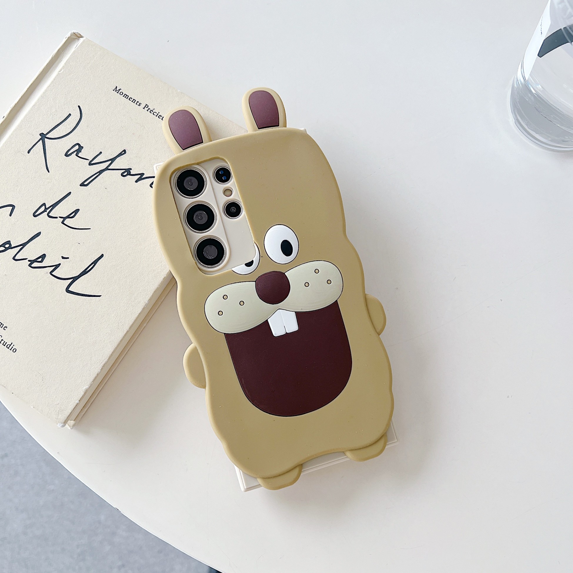 Galaxy A32 Protective Case Silicone - back view