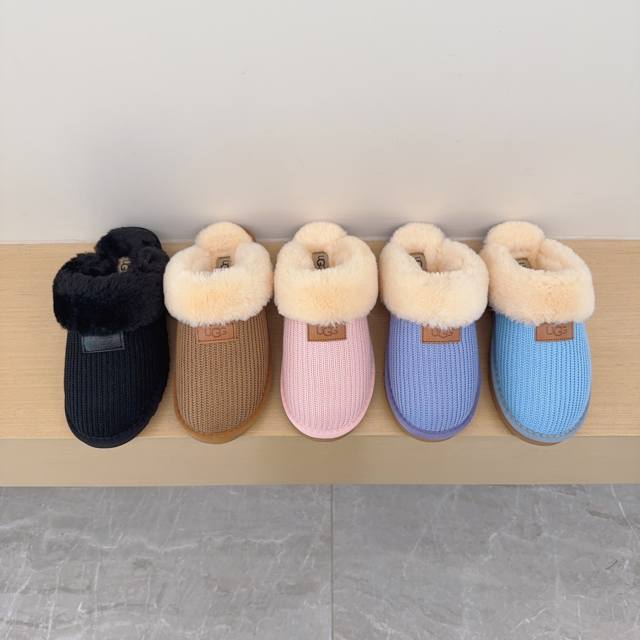 UGG Kids Knit Slippers