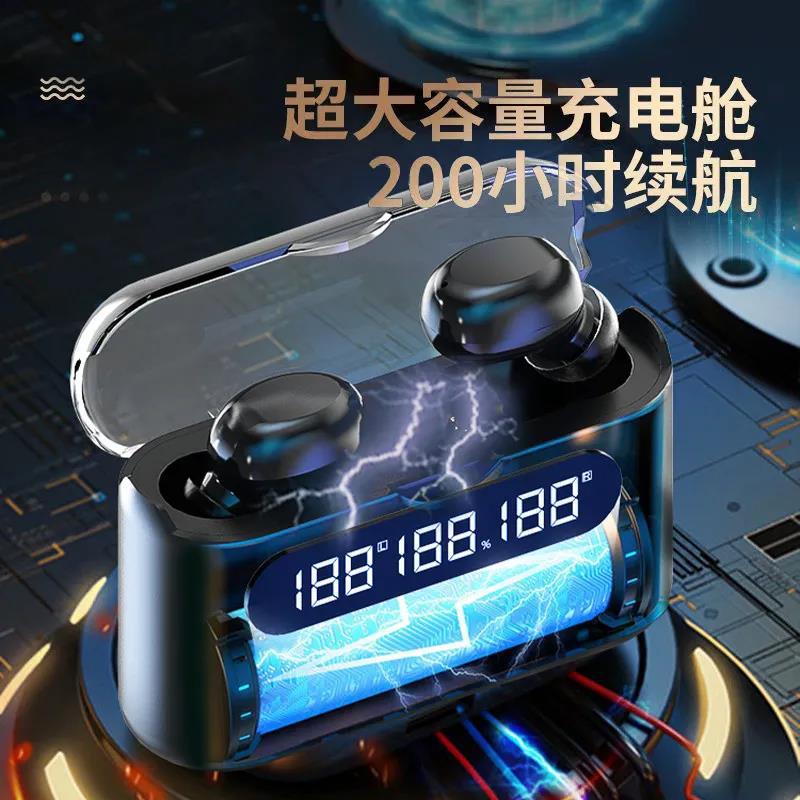 Wireless Earphones Bluetooth Earphone - back view