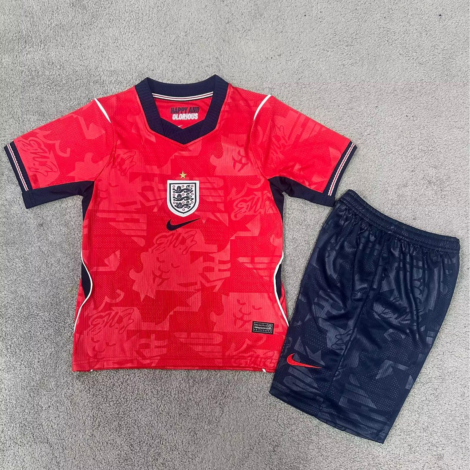 Kids England 2026 Away Kit 16-28