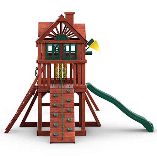 Gorilla Playsets 01-0021 Nantucket II Wooden Swing Set