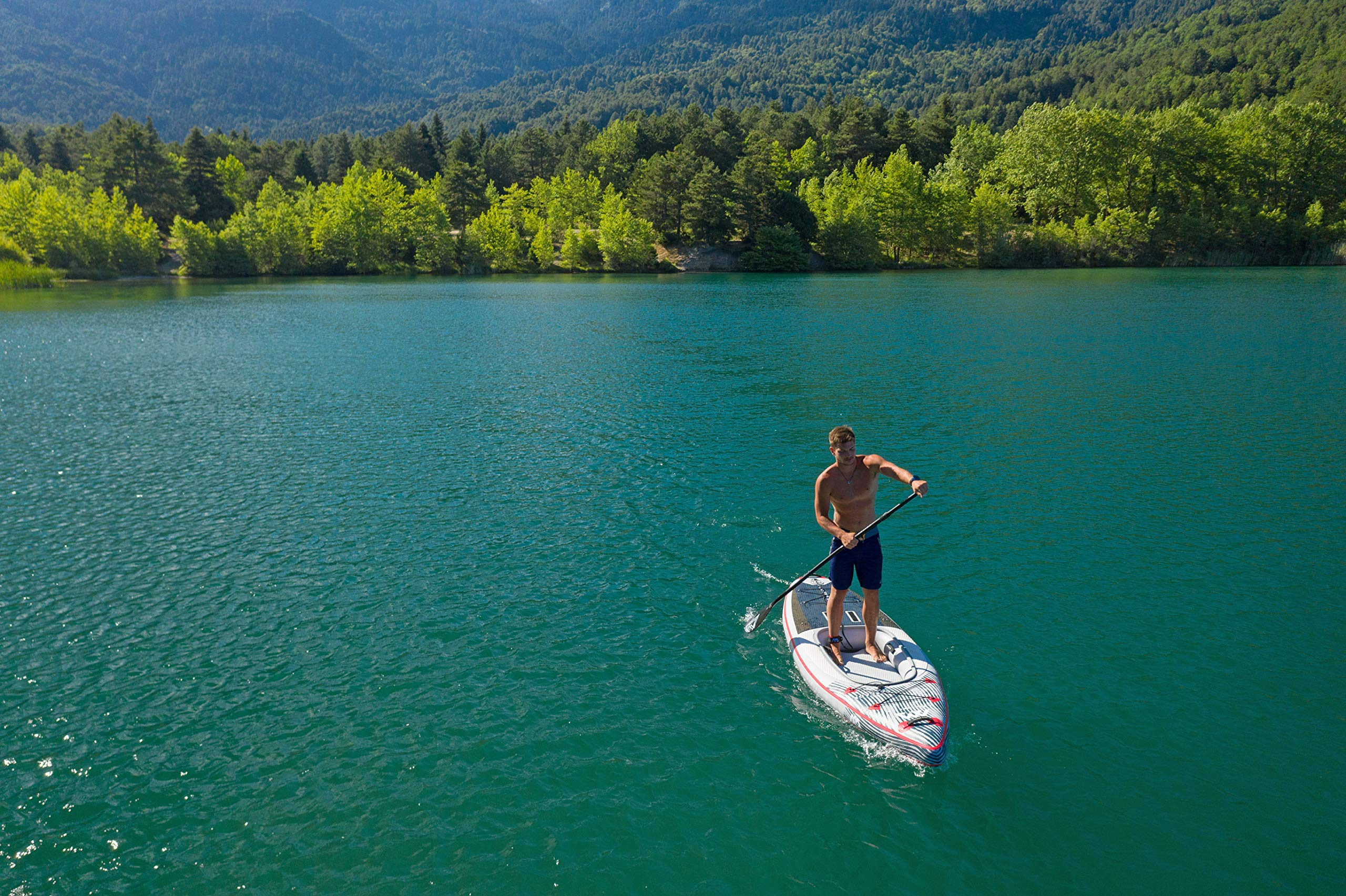 Cascade All-Around SUP-Kayak, Grey/Red