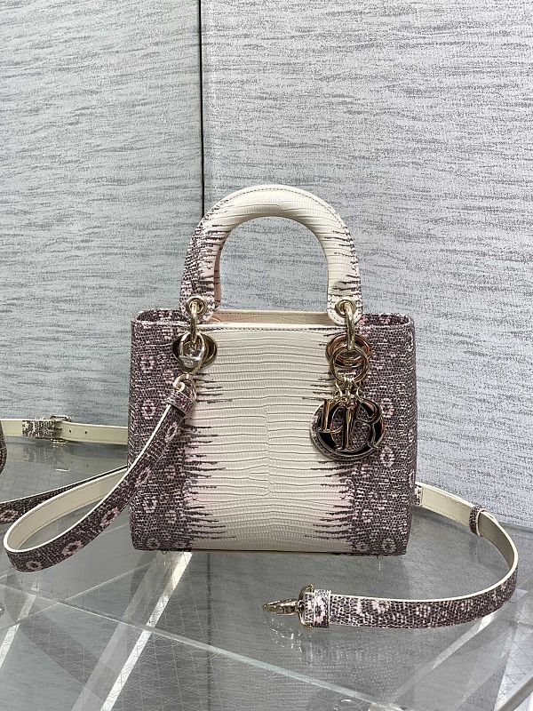 Dior Lady Mini Taupe Bag