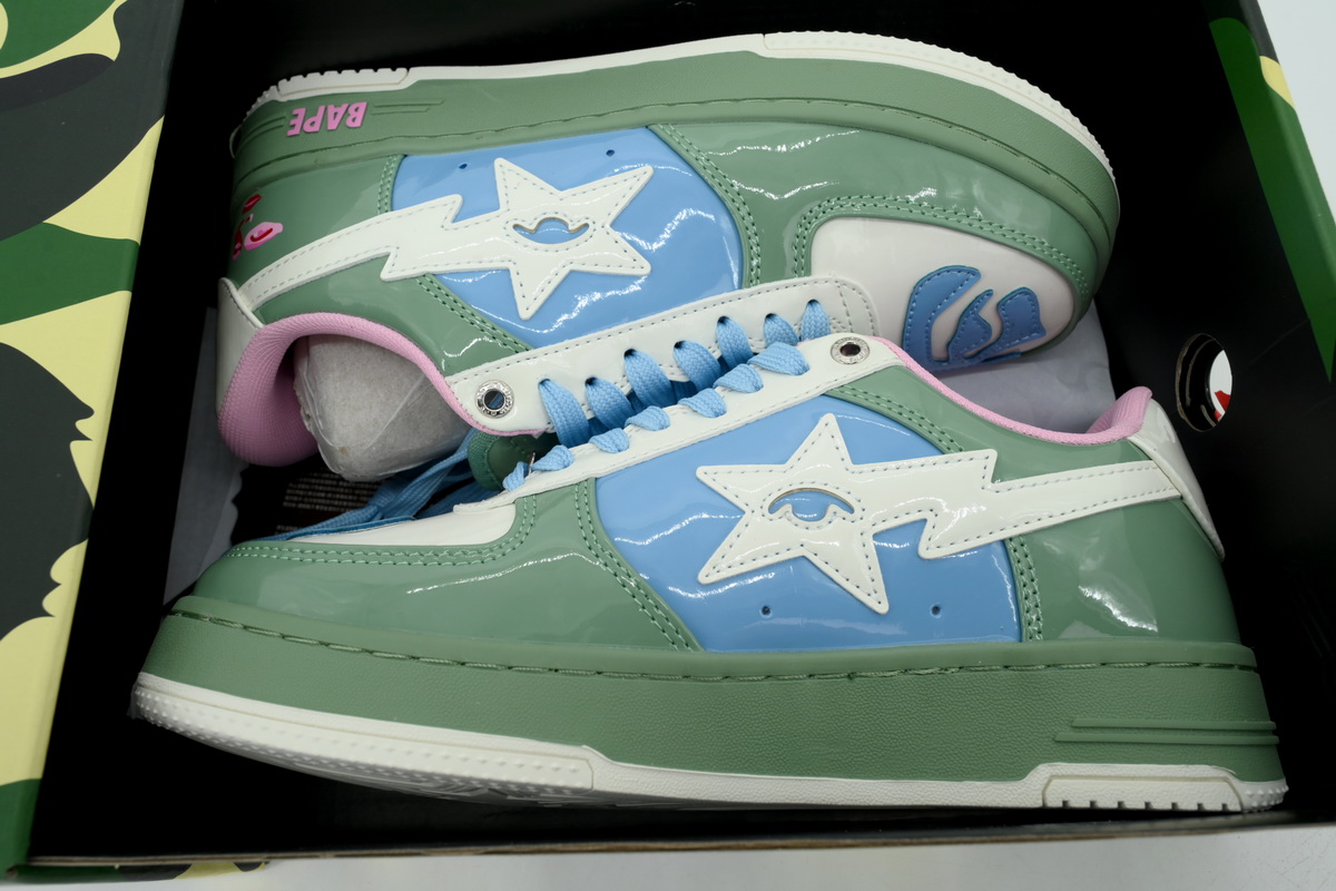 A BATHING APE BAPE Beige Green 001FWL231912C