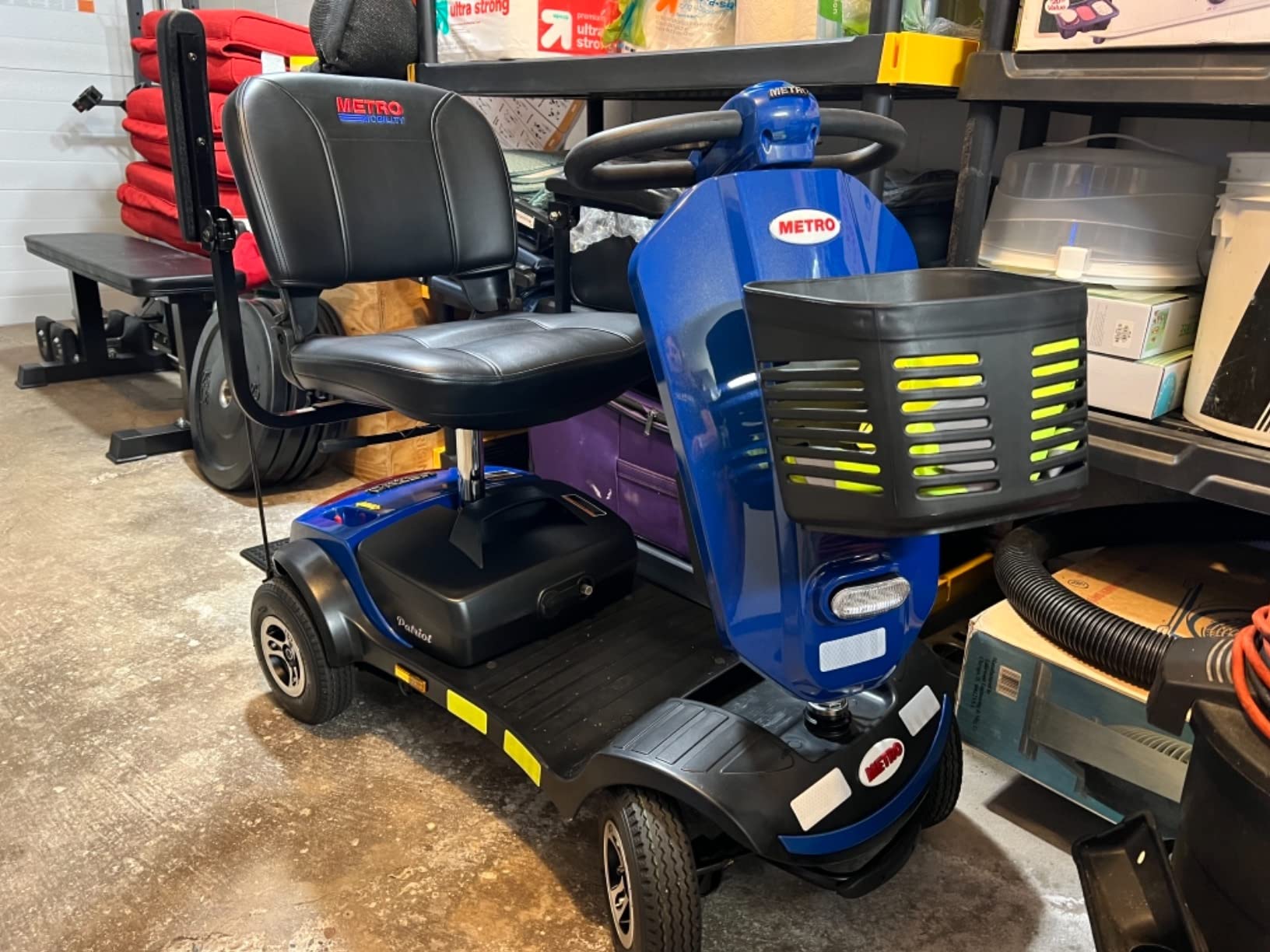 Electric Mobility Scooter for Adults Wheelchair Device for Travel