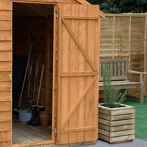 Mercia Wooden 8x6 ft Overlap Garden Shed