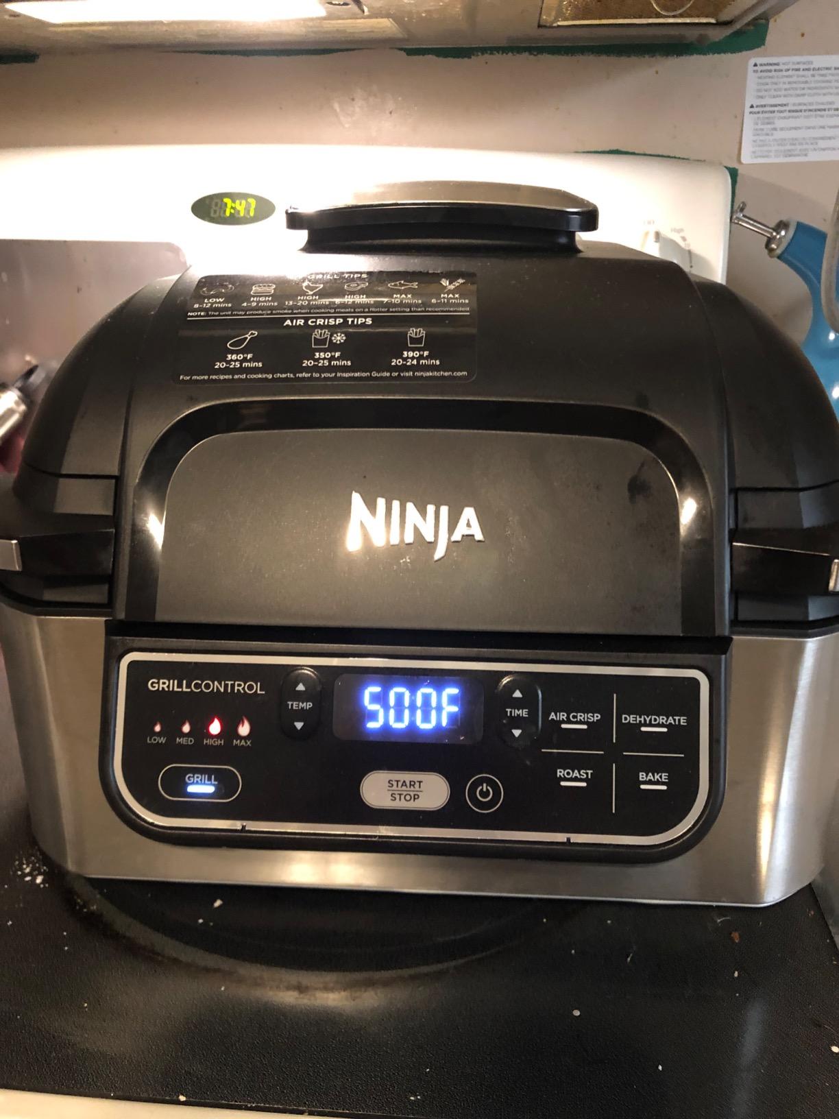 Ninja AG301 Foodi 5-in-1 Indoor Grill with Air Fry