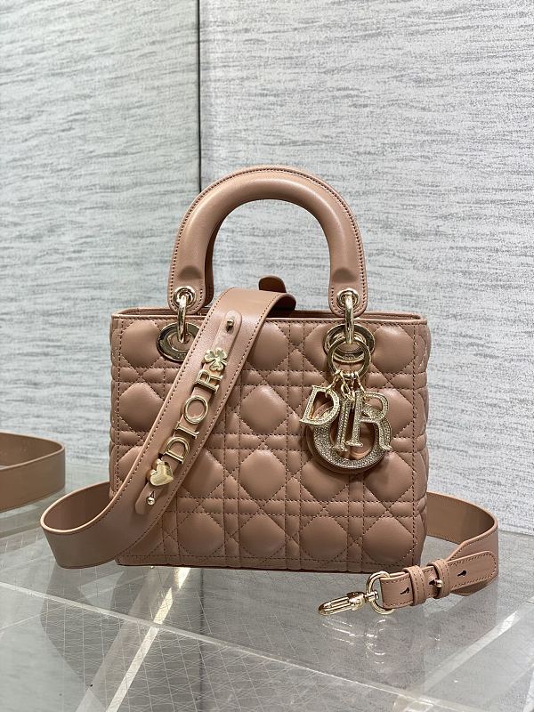 Lady Dior Bag Small Blush Pink