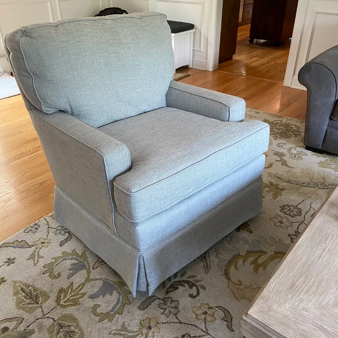 Highgrove Swivel Glider and Ottoman