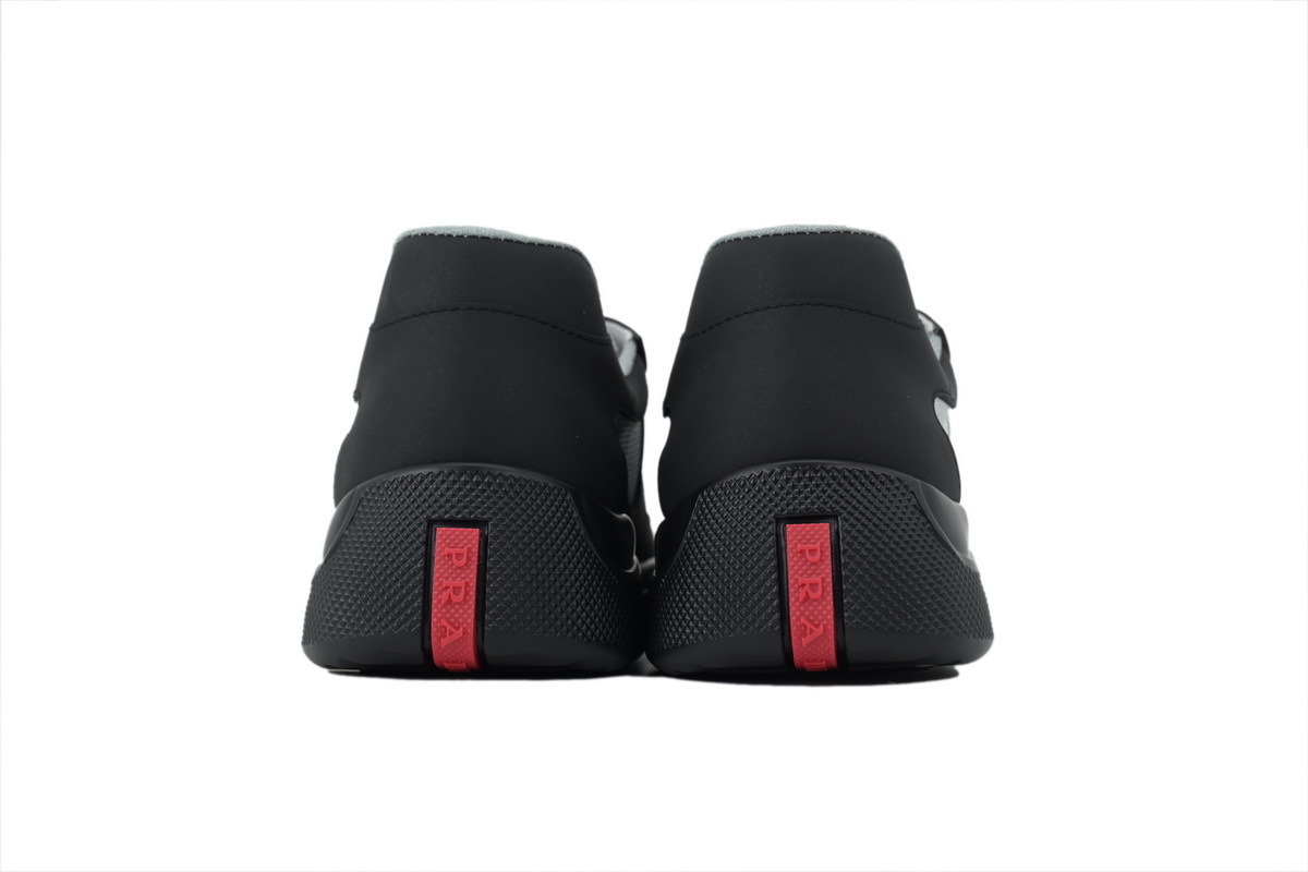Prada America's Cup Sneakers Rubber Carbon Black