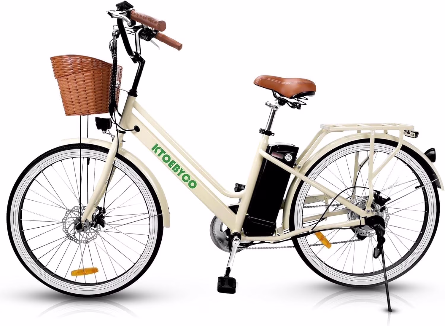 Gpower 22in Electric City Bike, 750W Peak, 48V