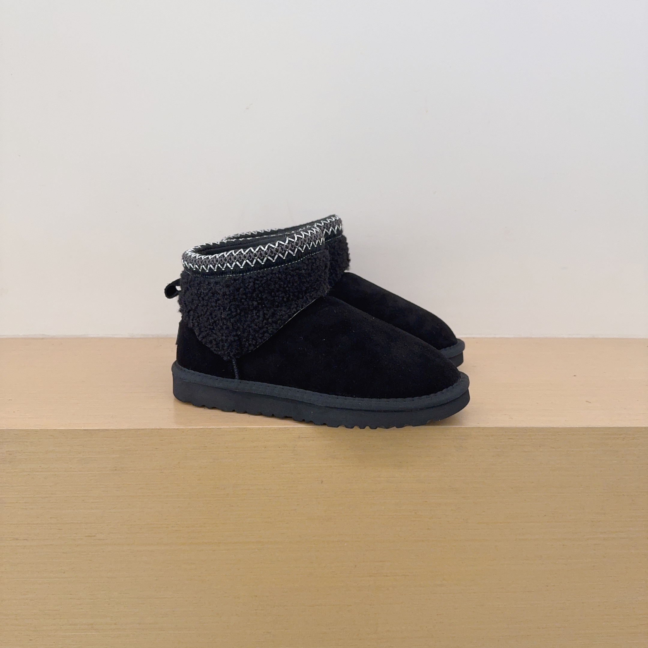 Teddy Suede Ankle Boots