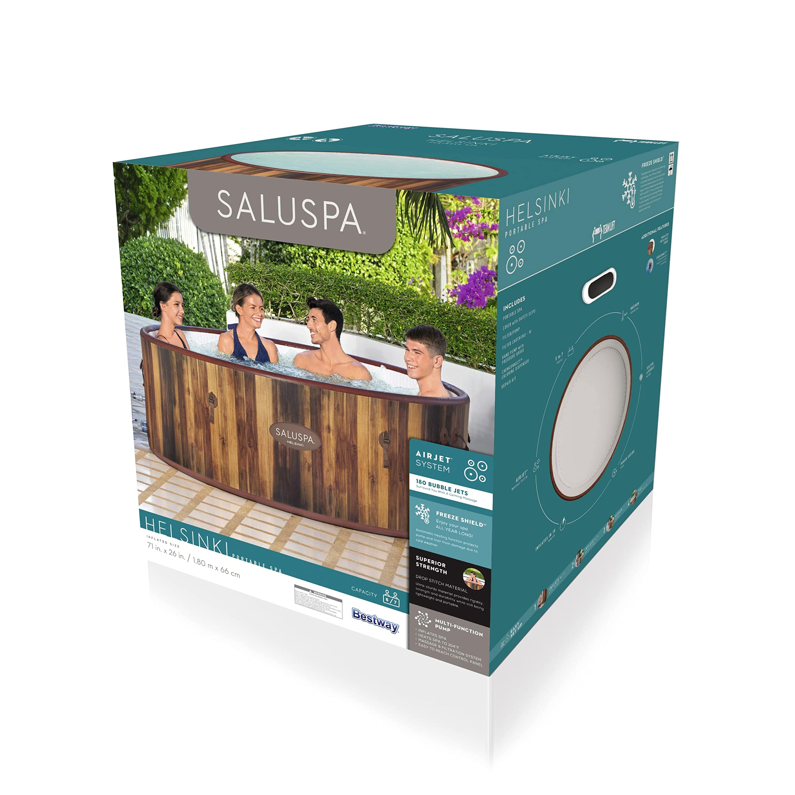 SaluSpa 71 x 26 Helsinki AirJet Inflatable Hot Tub