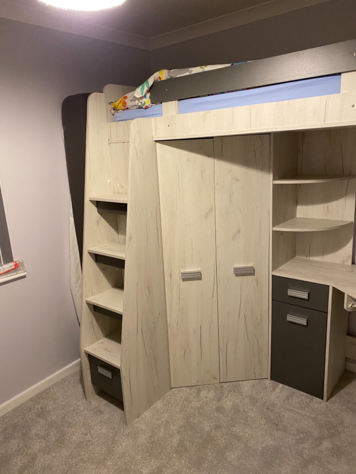 High Sleeper/Bunk Bed - All In 1 Right or Left Hand-side Stairs