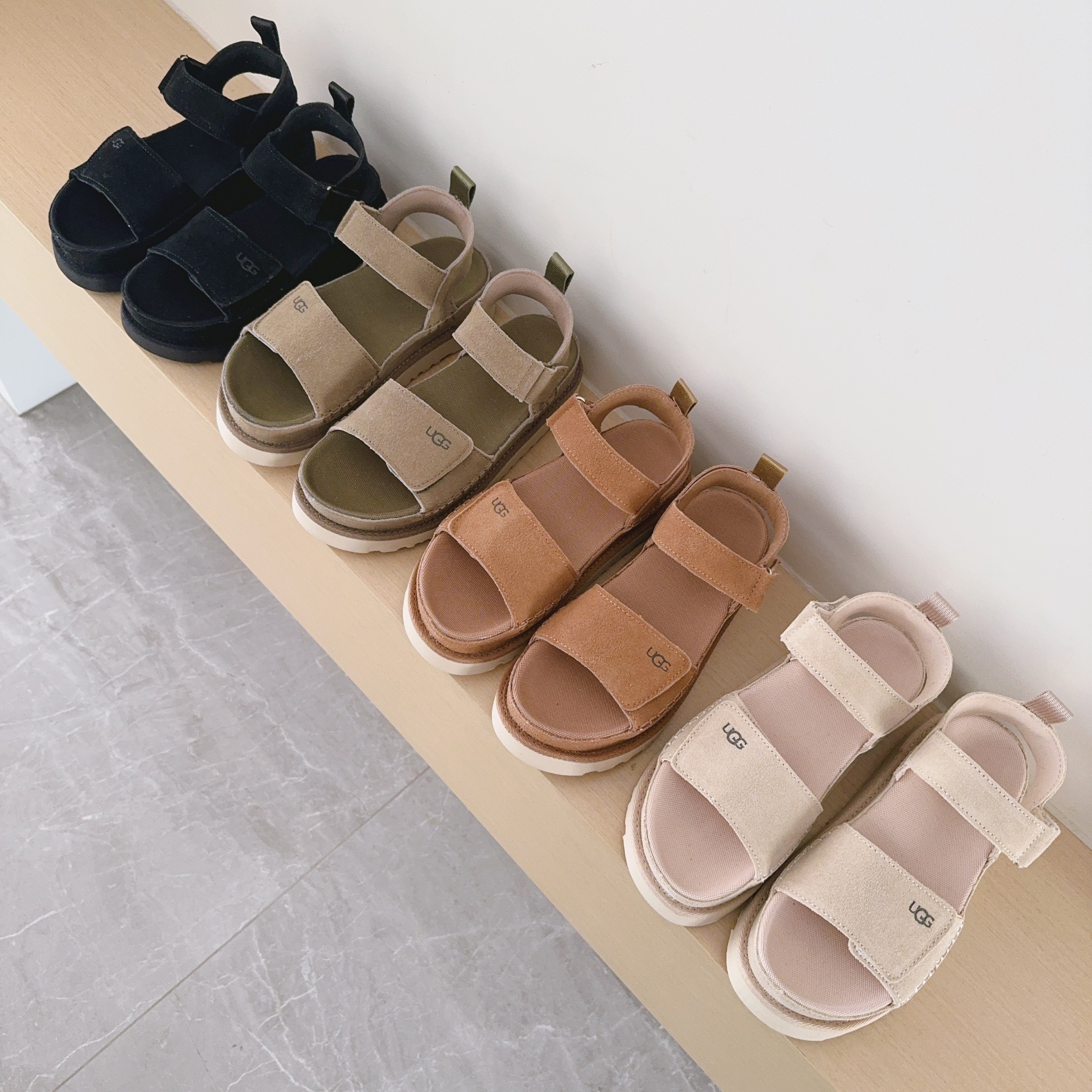 Hook-And-Loop Sandals